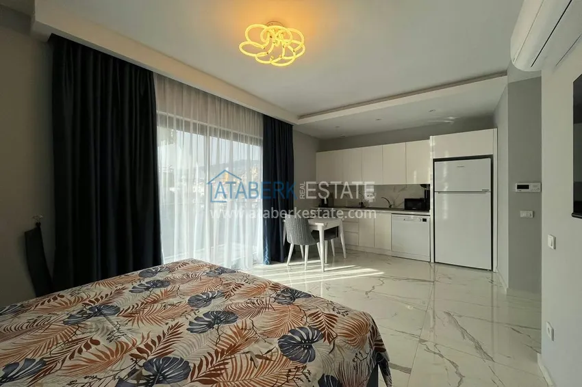 Purchase  Studio apartment for rent in the center of Alanya, Keykubat beach area No. 35 1 