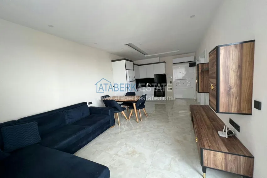Purchase  One bedroom furnished apartment near Cleopatra beach, Alanya 1 