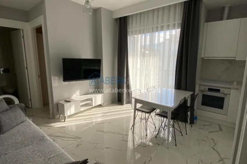 Purchase One-bedroom apartment for rent in the center of Alanya, 250 meters from the sea No. 39 1