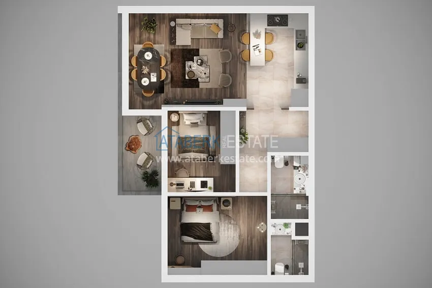 Buy cheap Stylish luxury residential complex in Antalya, Altintash 2 