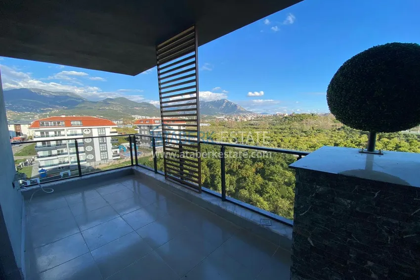 Purchase Duplex 2 + 1 with mountain views in a modern boutique complex, Oba - Alanya 20 