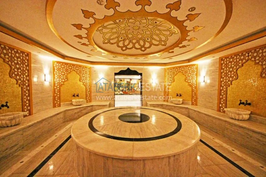 1+1 apartment for rent with access to the garden in the resort area of Alanya - Avsallar 21