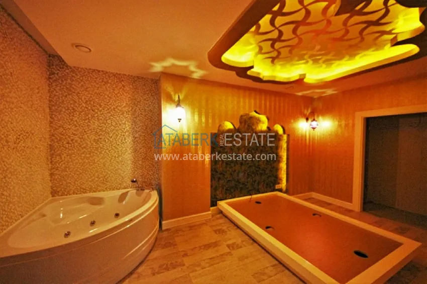 1+1 apartment for rent with access to the garden in the resort area of Alanya - Avsallar 22