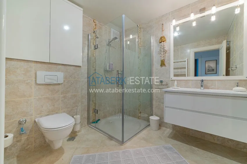 Purchase Luxurious view duplex penthouse in one of the best complexes in Tosmur 23