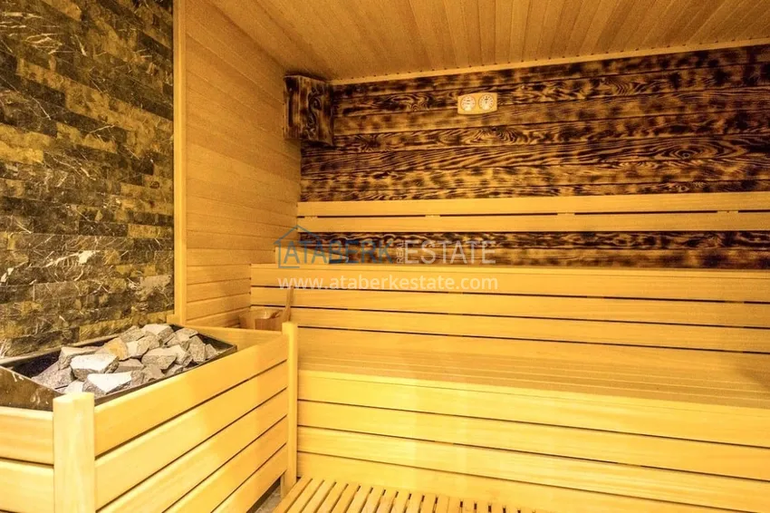 1+1 apartment for rent with access to the garden in the resort area of Alanya - Avsallar 23