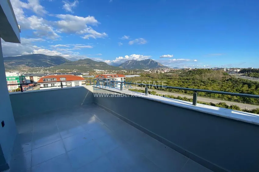 Purchase Duplex 2 + 1 with mountain views in a modern boutique complex, Oba - Alanya 25 