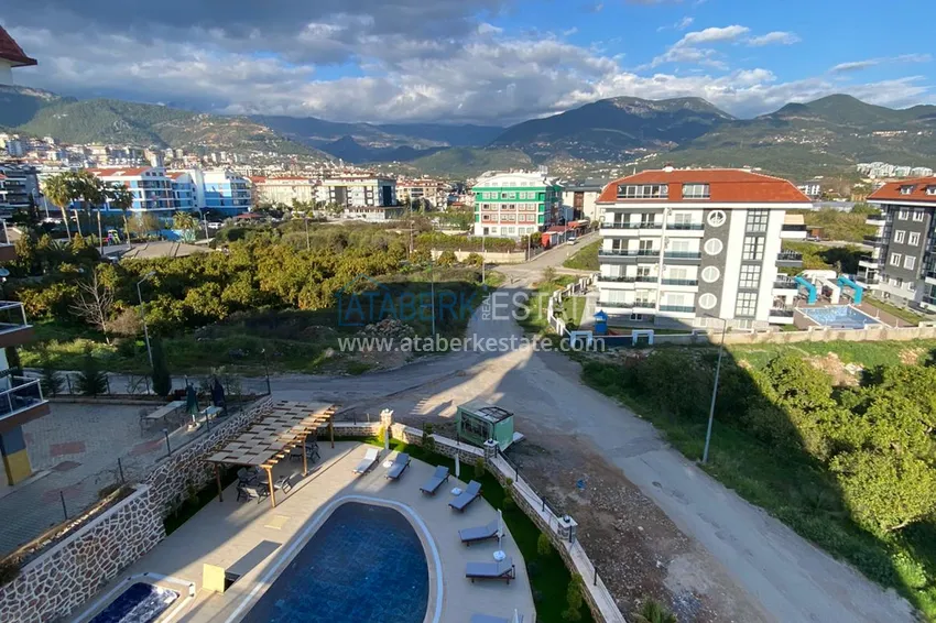 Purchase Duplex 2 + 1 with mountain views in a modern boutique complex, Oba - Alanya 26 