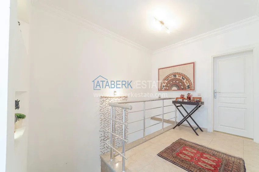 Purchase Luxurious view duplex penthouse in one of the best complexes in Tosmur 26