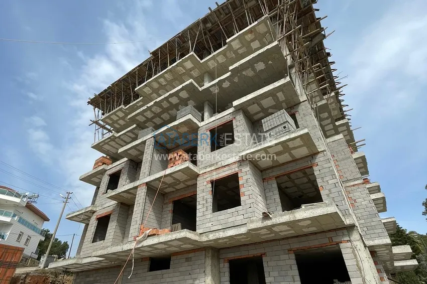 New boutique complex under construction in Avsallar 30 