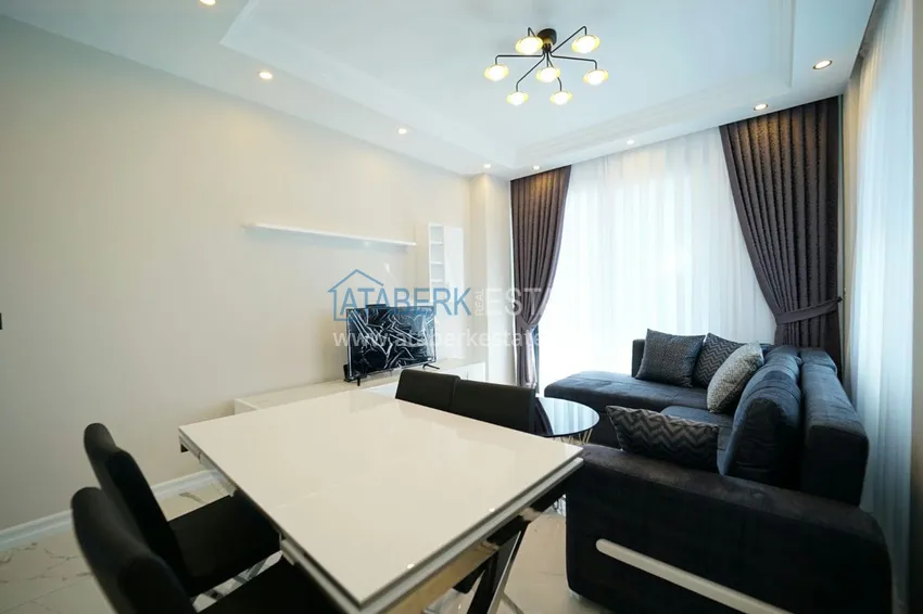 Purchase Apartment with new furniture and high-quality finishing in the Kestel area on the seafront 3 