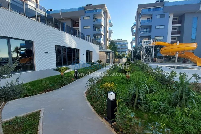 1+1 furnished apartment with sea view, Kargicak area - Alanya 5 