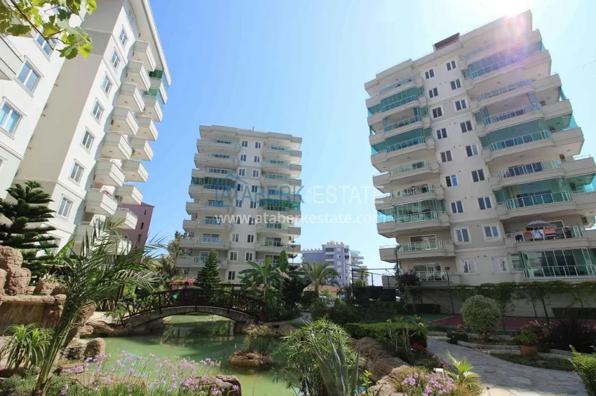 Luxurious view duplex penthouse in one of the best complexes in Tosmur 3