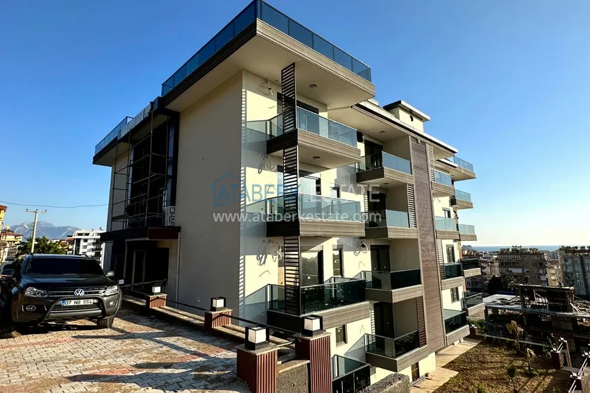 Apartments in Alanya in the complex at the final stage of construction 1 