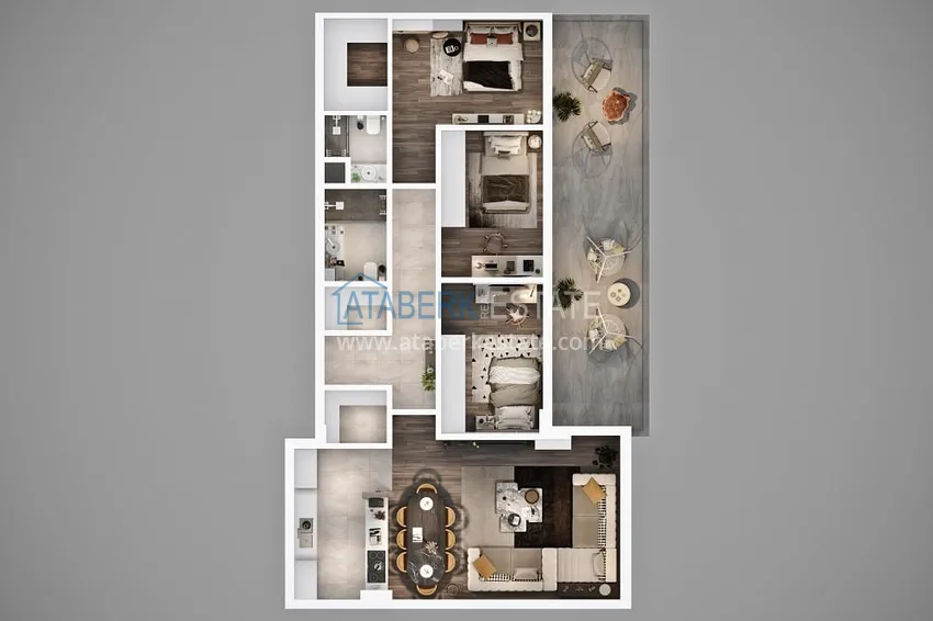 Buy cheap Stylish luxury residential complex in Antalya, Altintash 4 