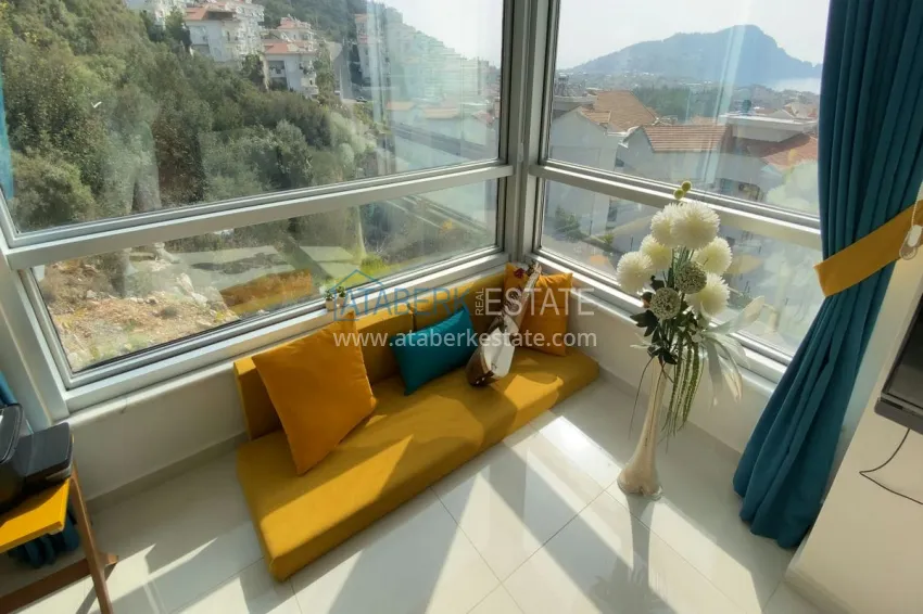 Purchase Furnished duplex apartment with sea and mountain views - center, Alanya 3