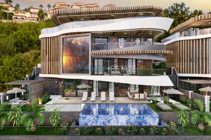 Villas from the developer in Kargicak - with the right to obtain Turkish citizenship 12