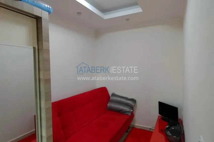 Purchase Furnished one-bedroom apartment with a bonus from the owner in a complex with a private beach, Avsallar district — Alanya 4 