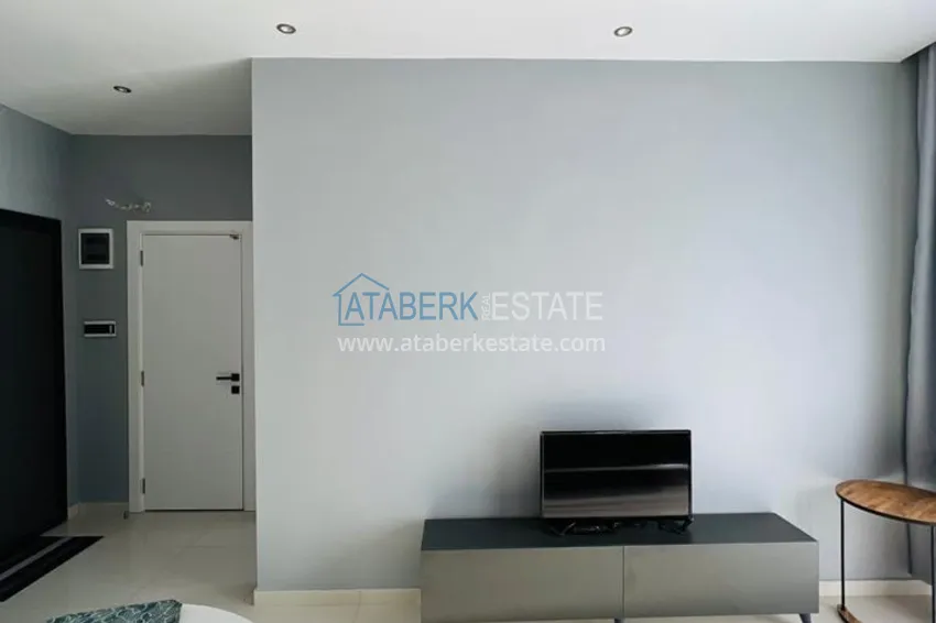 Purchase  1+1 furnished apartment with sea view, Kargicak area - Alanya 4 