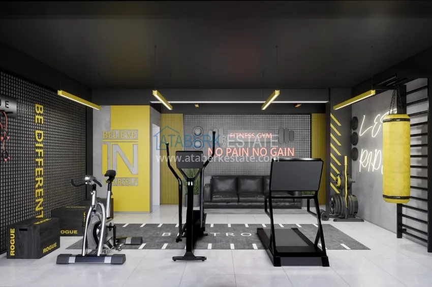 New boutique complex under construction in Avsallar 21 