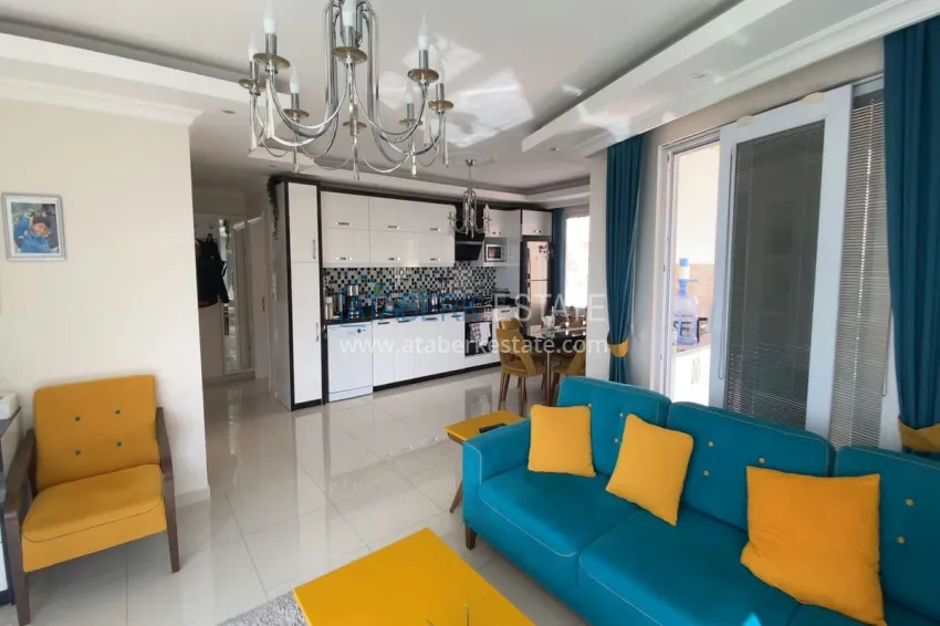 Purchase Furnished duplex apartment with sea and mountain views - center, Alanya 5