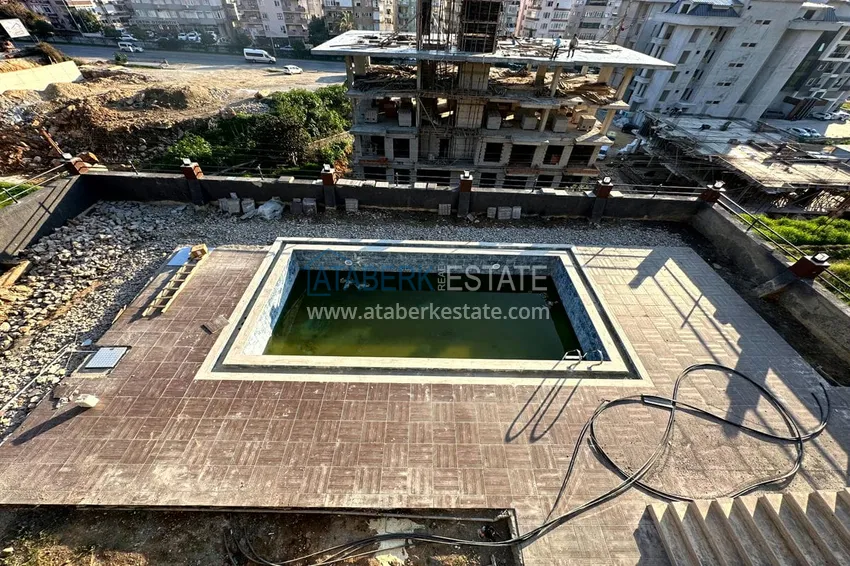 Apartments in Alanya in the complex at the final stage of construction 5 