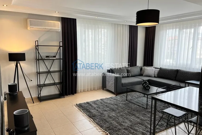 Purchase Apartment 2 + 1 furnished in the center of Alanya - Cleopatra beach area 5 