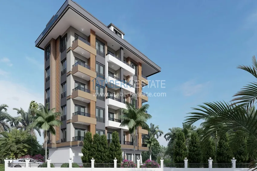 New boutique complex under construction in Avsallar 6 