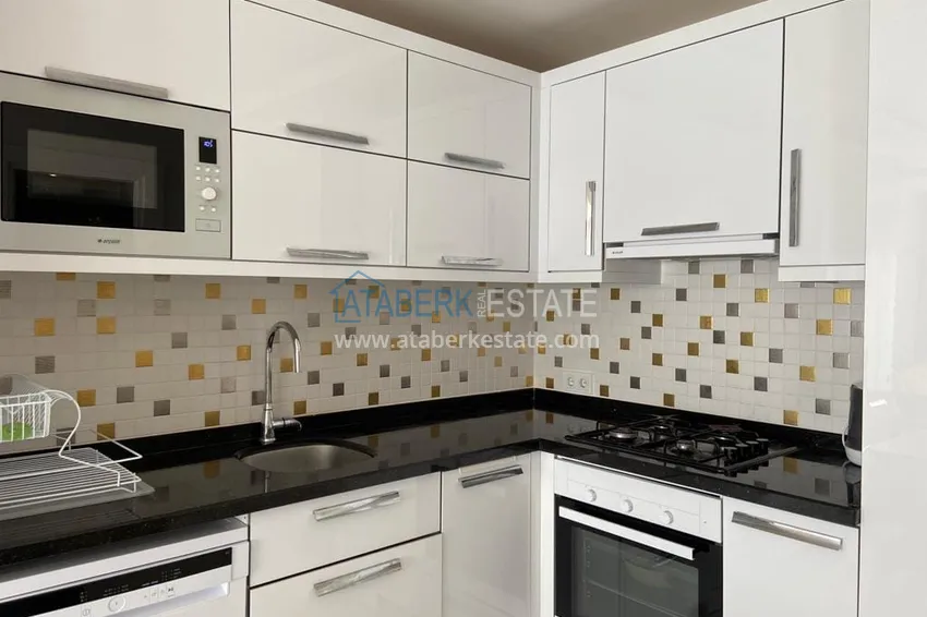 Purchase 1+1 apartment for rent with access to the garden in the resort area of Alanya - Avsallar 5