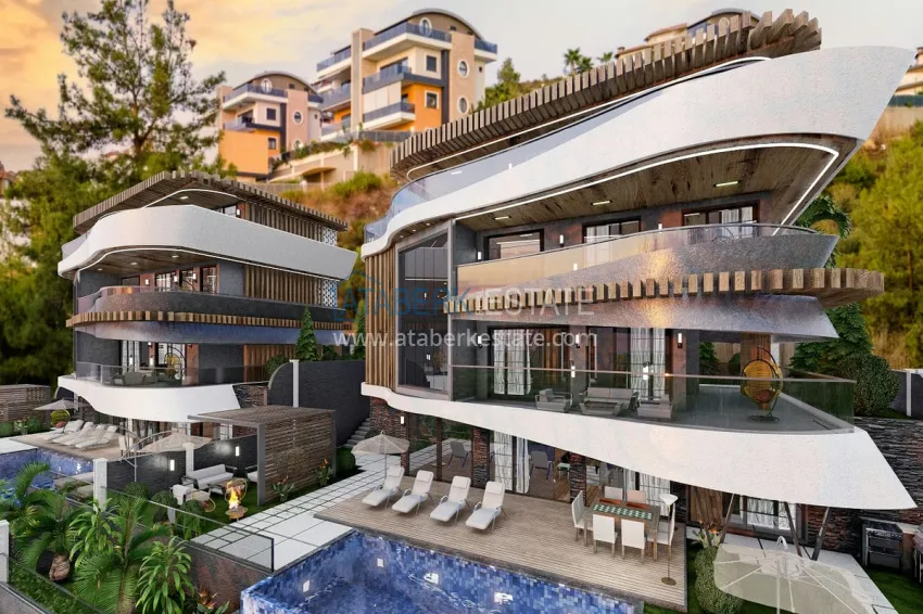 Villas from the developer in Kargicak - with the right to obtain Turkish citizenship 13