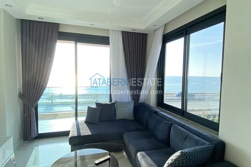 Purchase Apartment with new furniture and high-quality finishing in the Kestel area on the seafront 7 