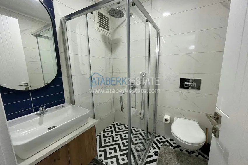 Purchase 1+1 apartment for rent in a modern complex — the center of Alanya, Keykubat beach area No. 24 6