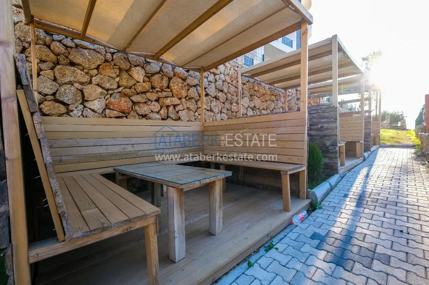 Furnished 2+1 apartment with mountain views, Oba district — Alanya 9 