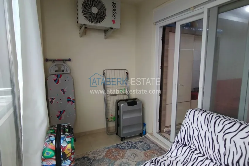 Purchase Furnished one-bedroom apartment with a bonus from the owner in a complex with a private beach, Avsallar district — Alanya 6 