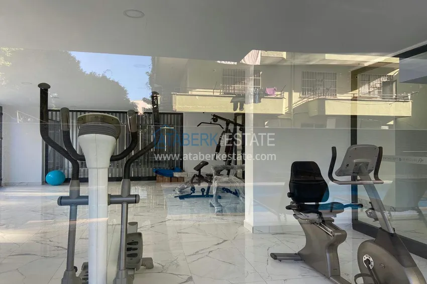 1+1 apartment for rent in a modern complex — the center of Alanya, Keykubat beach area No. 24 9