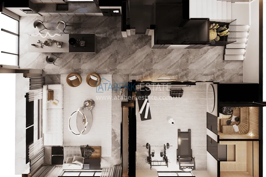 Buy cheap Stylish project at the final stage of construction in Alanya, Kestel district 2 