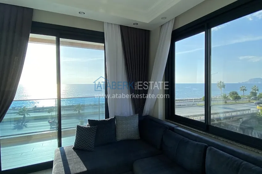 Purchase Apartment with new furniture and high-quality finishing in the Kestel area on the seafront 8 