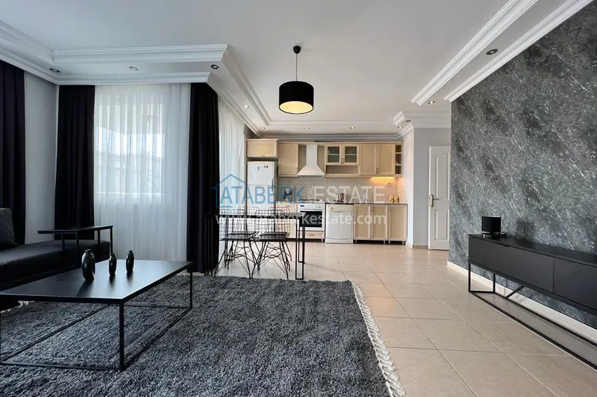 Purchase Apartment 2 + 1 furnished in the center of Alanya - Cleopatra beach area 7 