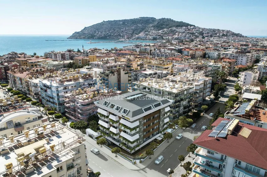 Studio apartment for rent in the center of Alanya, Keykubat beach area No. 35 7 