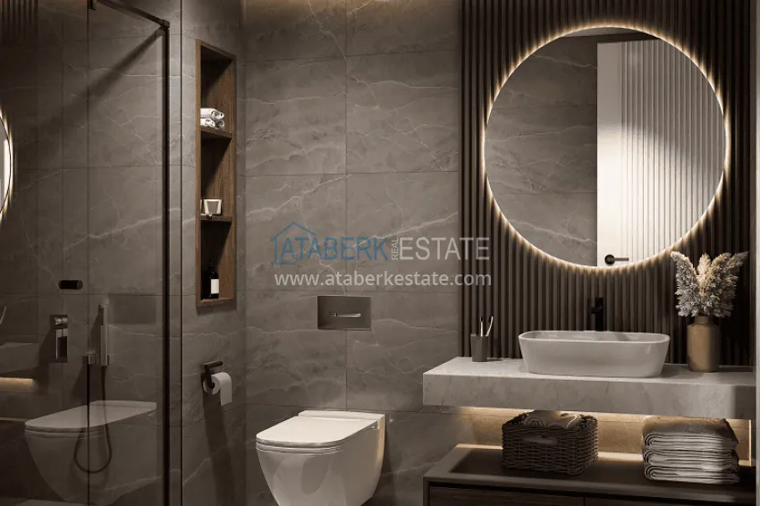 Purchase Elite complex at the start of construction in the center of Alanya 7 