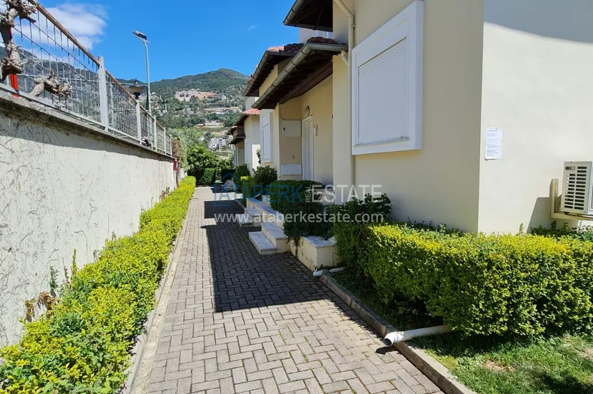 Villa with furniture in the central mountain area of Alanya - Tepe 8 