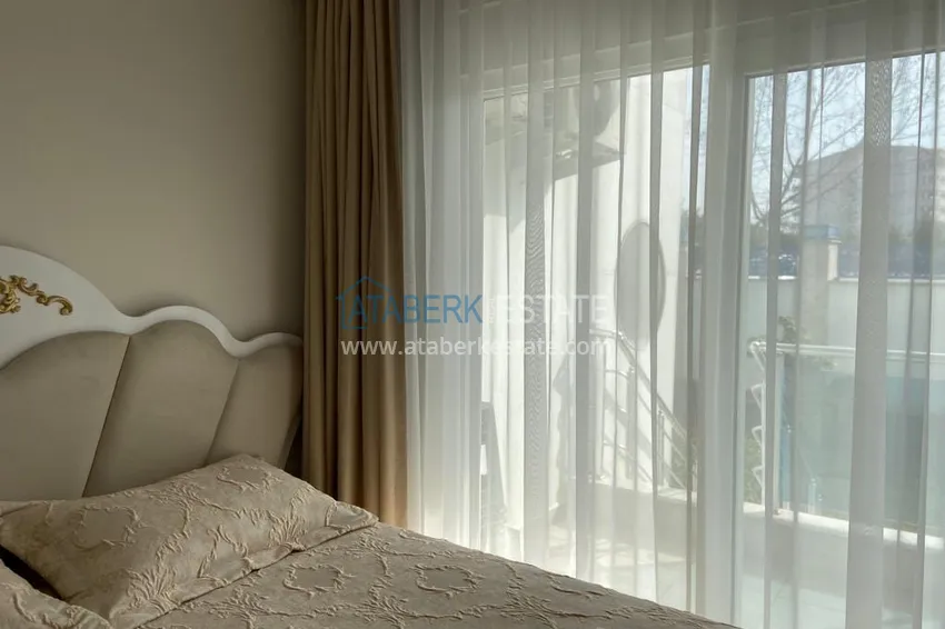 Purchase 1+1 apartment for rent with access to the garden in the resort area of Alanya - Avsallar 8