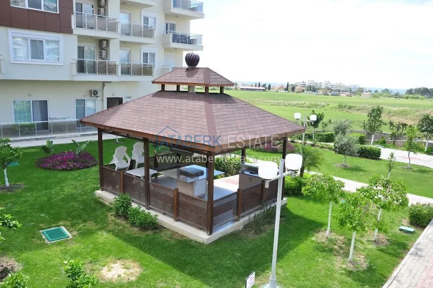 Furnished one-bedroom apartment with a bonus from the owner in a complex with a private beach, Avsallar district — Alanya 10 
