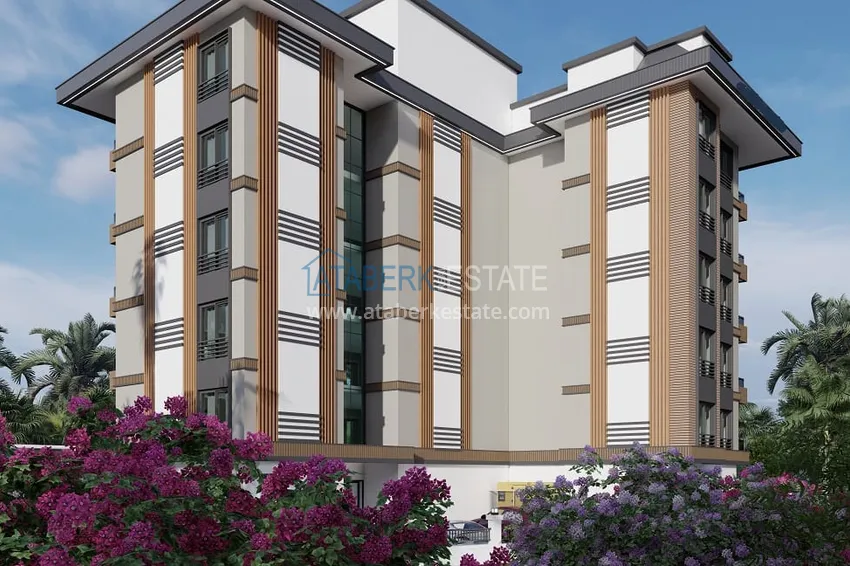 New boutique complex under construction in Avsallar 9 