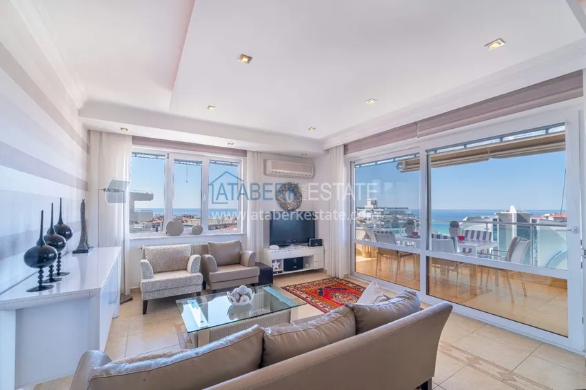 Purchase Luxurious view duplex penthouse in one of the best complexes in Tosmur 9