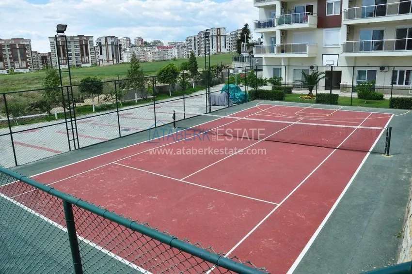 Furnished one-bedroom apartment with a bonus from the owner in a complex with a private beach, Avsallar district — Alanya 11 