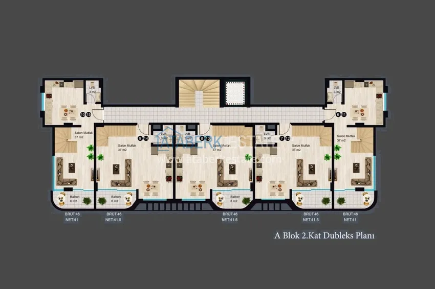 Buy cheap Property from the developer in a new complex - Alanya, Kargicak district 1 