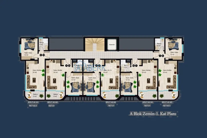 Buy cheap Property from the developer in a new complex - Alanya, Kargicak district 3 