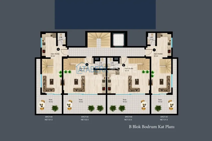 Buy cheap Property from the developer in a new complex - Alanya, Kargicak district 6 