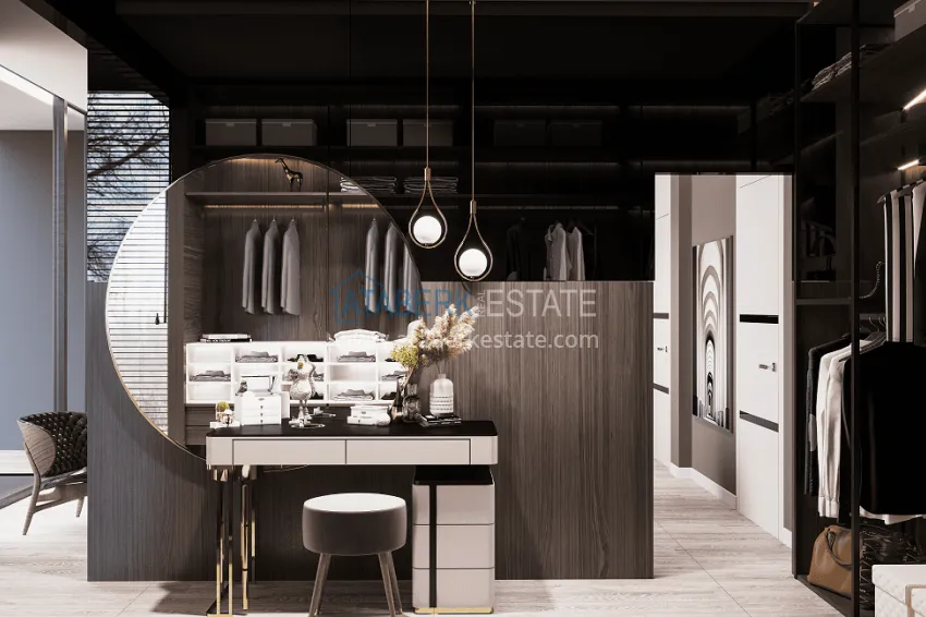 Purchase  Stylish project at the final stage of construction in Alanya, Kestel district 14 