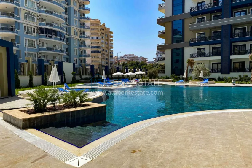 One-bedroom apartment for rent in a hotel-type complex — Alanya, Mahmutlar A6 3 